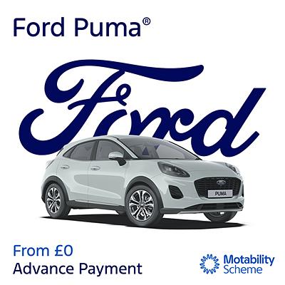 New Ford Puma on Motability