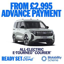 New Ford E-Tourneo Courier Motability