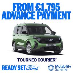 New Ford Tourneo Courier on Motability