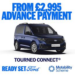New Ford Tourneo Connext on Motability