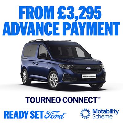 New Ford Tourneo Connect on Motability