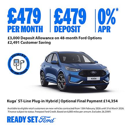 Ford Kuga New Car Special Offer